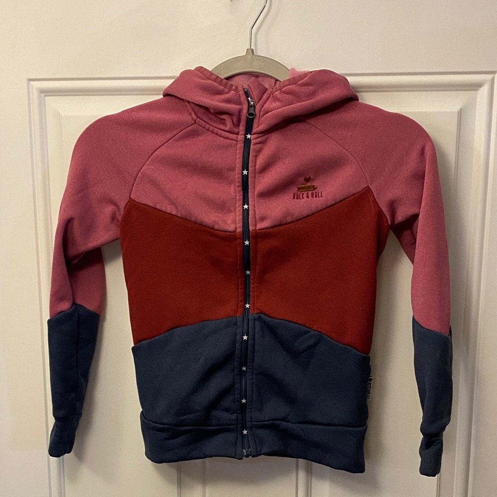 Maloja Rock & Roll Kids Colorblock Hooded Jacket